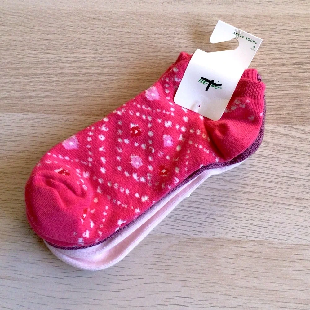 Aerie 3-pk Cozy Ankle Socks